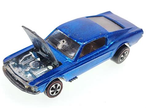 Lot 1968 Hot Wheels Redline Custom Mustang