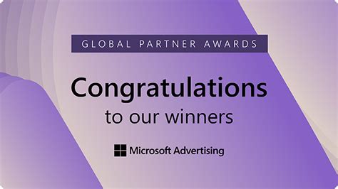 2024 Microsoft Advertising Global Partner Award Winners Microsoft