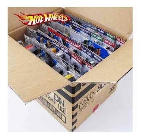 Hot Wheels Caixa C 10 Carrinhos Sortidos Original Mattel Frete grátis
