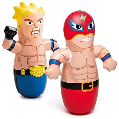 Intex 44672 Надувная игрушка-неваляшка "Боксер" и "Борец" от 3 лет, 2 ...