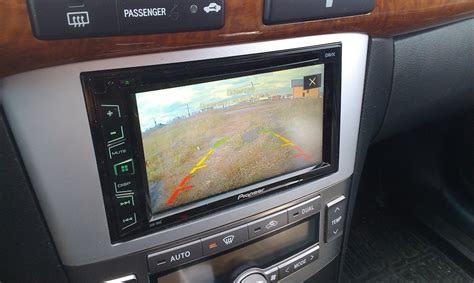 Установка камеры заднего вида — Toyota Avensis II, 2 л, 2006 года ...