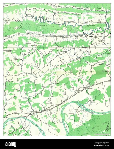 Church Hill, Tennessee, map 1935, 1:24000, United States of America by ...