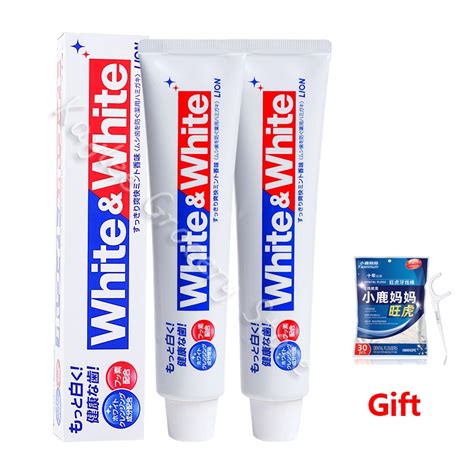 Japan Lion Toothpaste White Dental Whitening Strengthen Teeth Remove ...