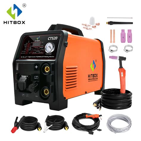 HITBOX CT 520 CUT TIG Pulse MMA 3in1 Semi Automatic Multi Function