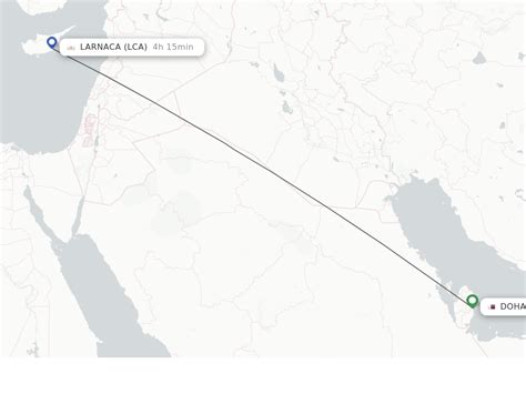 Direct Non Stop Flights From Doha To Larnaca Schedules