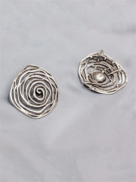 Серьги большие Роза-ажур. – Svetti.ru