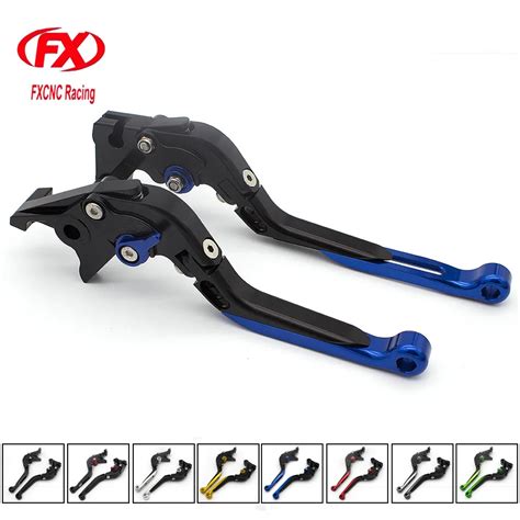 Fx Motorcycle Frosted Brake Clutch Lever Folding Extending Levers For