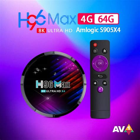 Amlogic Tv Box H Max X Manufacturer H Tv Box