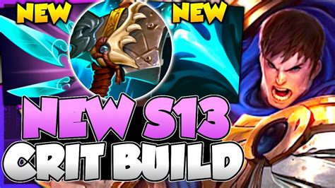 The New S Crit Garen Build Riste League Of Legends Youtube