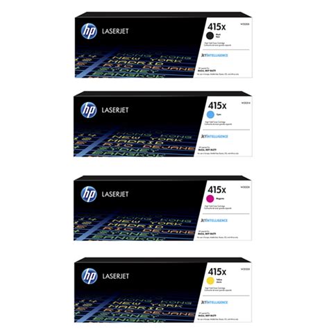 HP 415X High Capacity Toner Value Pack (B/C/M/Y) | Quality Toner at Low ...