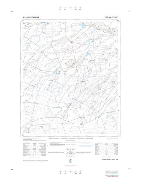 3222dd Klipkrans Map By Chief Directorate National Geo Spatial