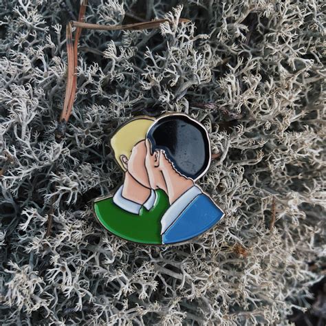 Kiss Enamel Pin Gay Lapel Pin LGBTQ Pin Badge Pride Pin Human Rights Pin Gay Gift Etsy
