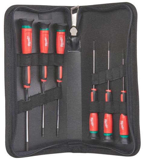 Milwaukee Pc Precision Torx Screwdriver Set Hand Tools