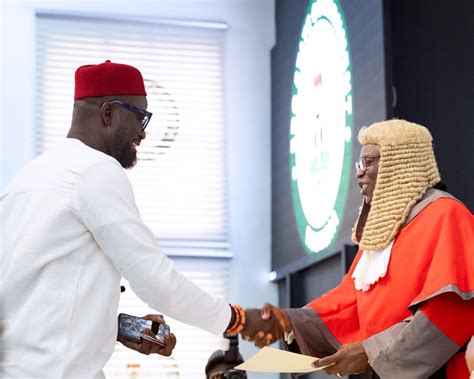 Edo Swears In 38 Year Old Omobayo As New Deputy Governor HUHUONLINE