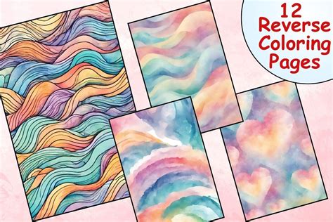 Patterns Reverse Coloring Pages Graphic By Catchy Ideaz Creative Fabrica