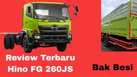 Review Performa Hino Ranger FG 260 JS Bak Besi Terbaru 2023 YouTube