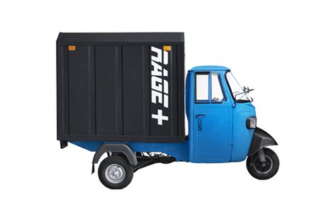 Rage+ a Made in India all-electric three wheeler cargo vehicle