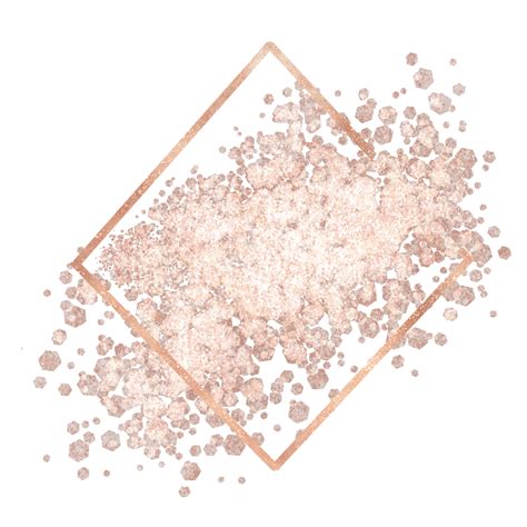 Gold Glitter Sparkle Hd Transparent Glow Glitter Sparkle Rose Gold