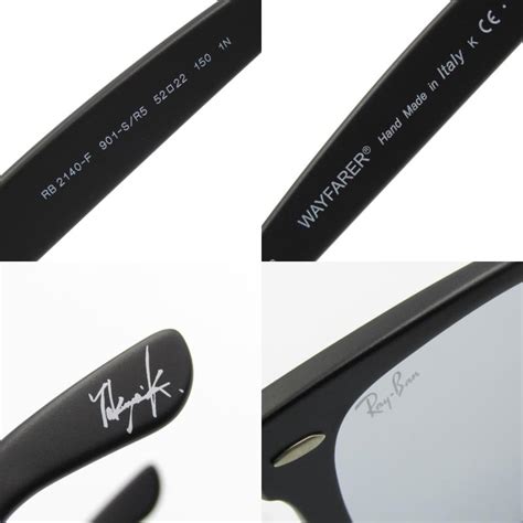 Ray Ban × Takuya Kimura レイバン 木村拓哉 サングラス Rb2140 F 901 S R5 ウェイファーラー フルフィット Matte Black 65002938