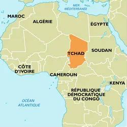 Tchad Atlas cartes Encyclopædia Universalis