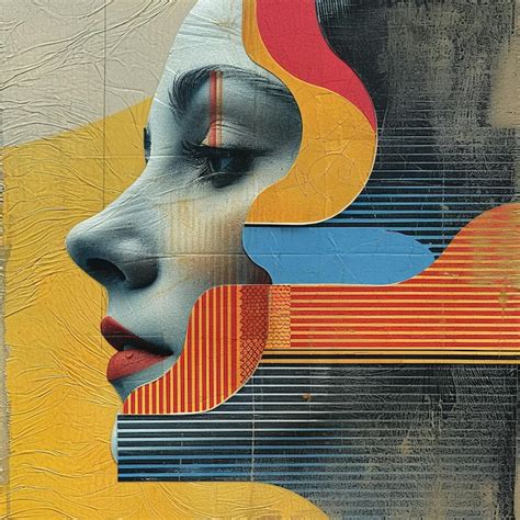 Premium Photo | Digital collage art