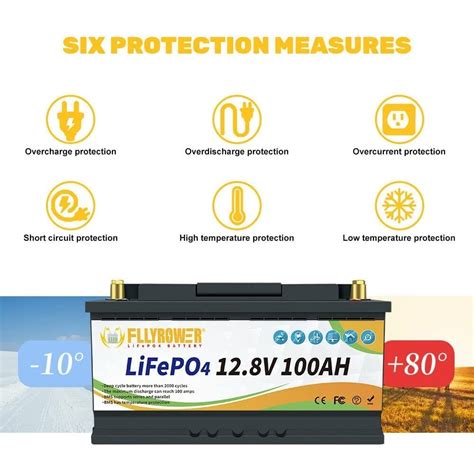 Аккумулятор Fly Power 12V 100 Ач LifePo4 зарядным устройством - купить ...