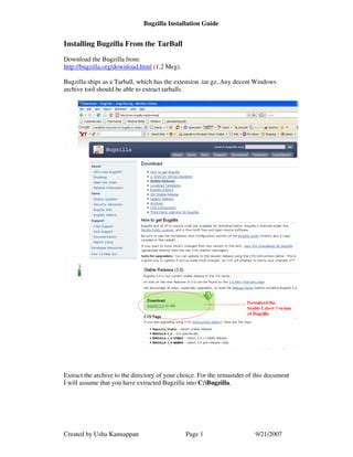 Bugzilla installation guide | PPT