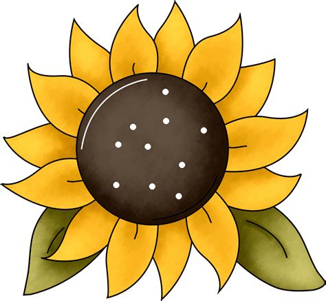 Sunflower Drawing Template At Getdrawings Free Download