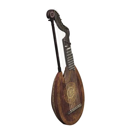 Medieval lute model - TurboSquid 1401239