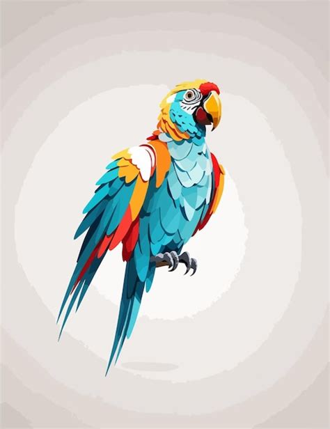 Premium Vector Parrot Silhouette Illustration Vector