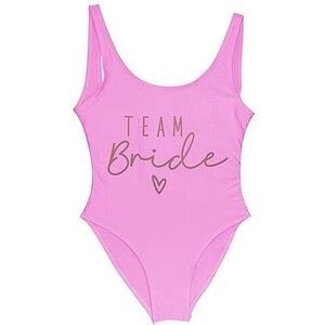 Nograx Bikini Triangolo Donna Costume Da Bagno Intero S Xl Team Bride