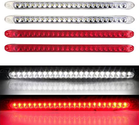 Amazon LBRST 23 Led Trailer Lights Bar 4Pcs Red White 17 Inch