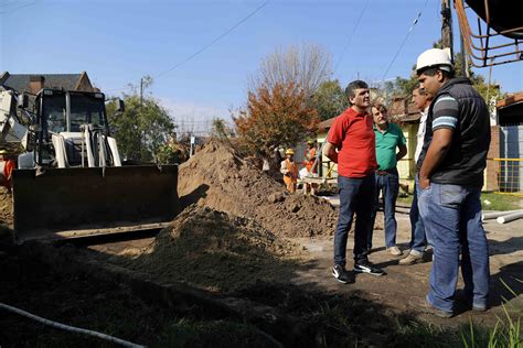 Avanzan las obras de cloacas en Hurlingham Hurlingham Al Día