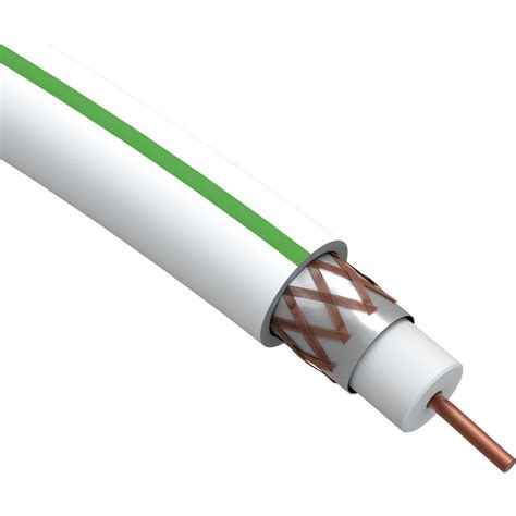 Коаксиальный кабель ЭРА SAT 703 B, 75 Ом, Cu/(оплётка Cu 75), PVC, цвет ...