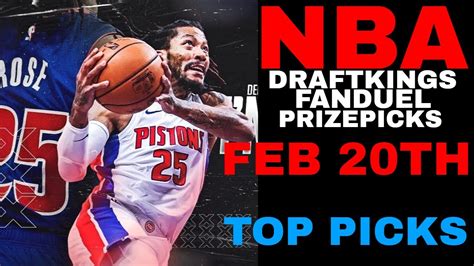 2202020 Nba Dfs Draftkings Fanduel Top Picks Lineup Advice Youtube