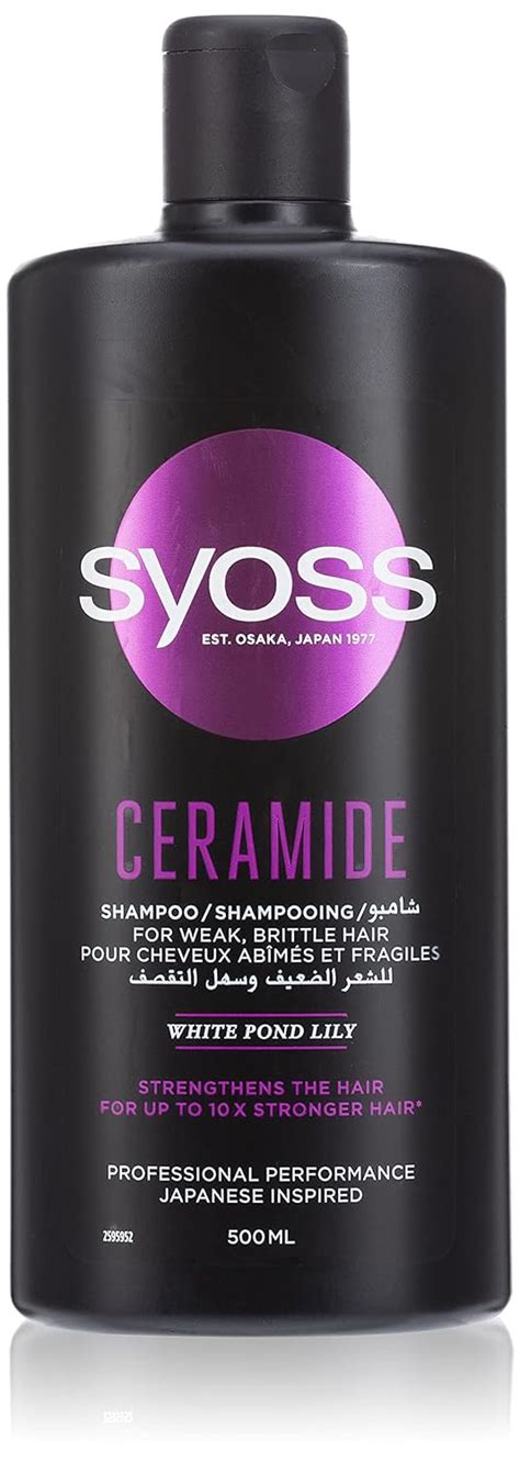 Syoss Ceramide Complex Anti Breakage Shampoo Ml Amazon De Kosmetik