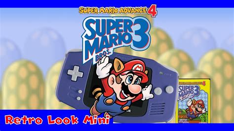 Super Mario Advance E Reader Levels Retro Look Mini Youtube