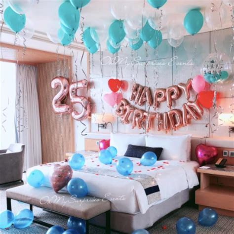 Birthday Decoration Hotel Room | Bruin Blog