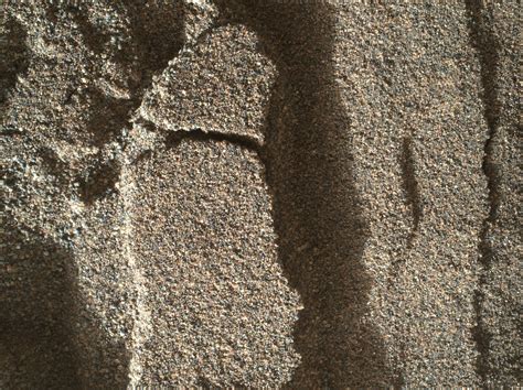 Martian Sand Disturbed By Rover Wheel Nasa Mars Exploration