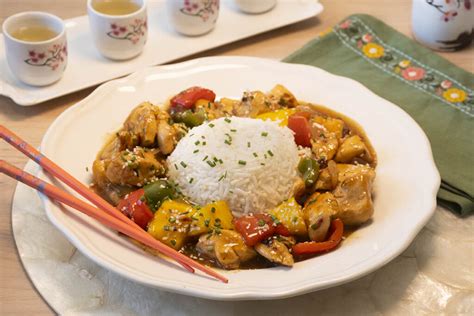 Pollo Con Pi A Al Estilo Oriental La Cocina De Frabisa La Cocina De