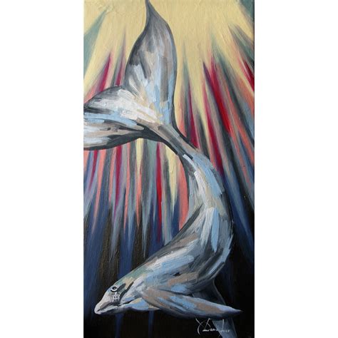 Купить картину Кит в Москве от художника Нестерова Дарья