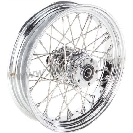 RUOTA CERCHIO POSTERIORE A 40 RAGGI 16 X 3 NO ABS CROMATO HARLEY