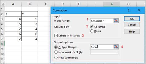 How To Find Correlation Coefficient In Sheets