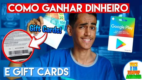 COMO GANHAR DINHEIRO E GIFT CARDS PELO CELULAR YouTube