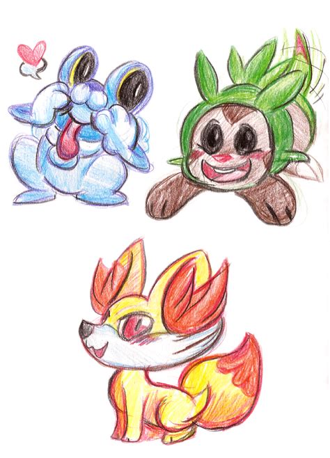 Gen6 Starters — Weasyl