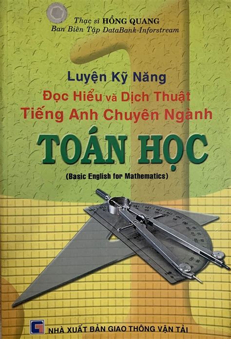 Luyện kỹ năng đọc hiểu và dịch thuật Tiếng anh chuyên ngành Toán Học