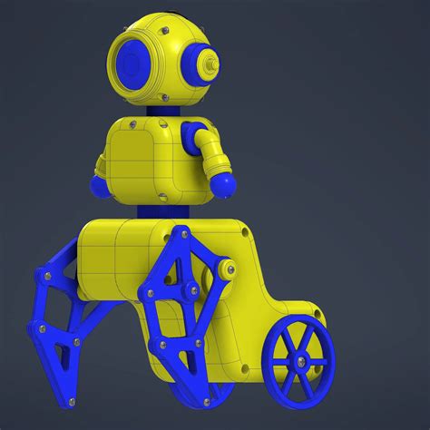 3d Printed Robot Centaur Model 1 3d Models Download Creality Cloud