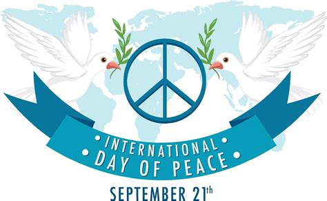 International Day Of Peace Banner Design 8683814 Vector Art At Vecteezy