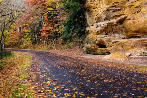 Enjoy The Fall Colors In Ohio At The Hocking Hills Chalets At Hocking