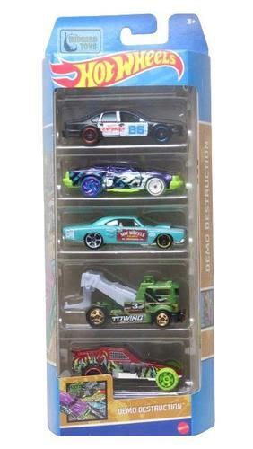 Pacote C 5 Carrinhos Pack Hot Wheels 1 64 Mattel Carrinho De Brinquedo Magazine Luiza